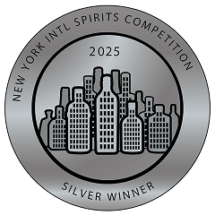 Award medal for NY International Spirits Competition 2025